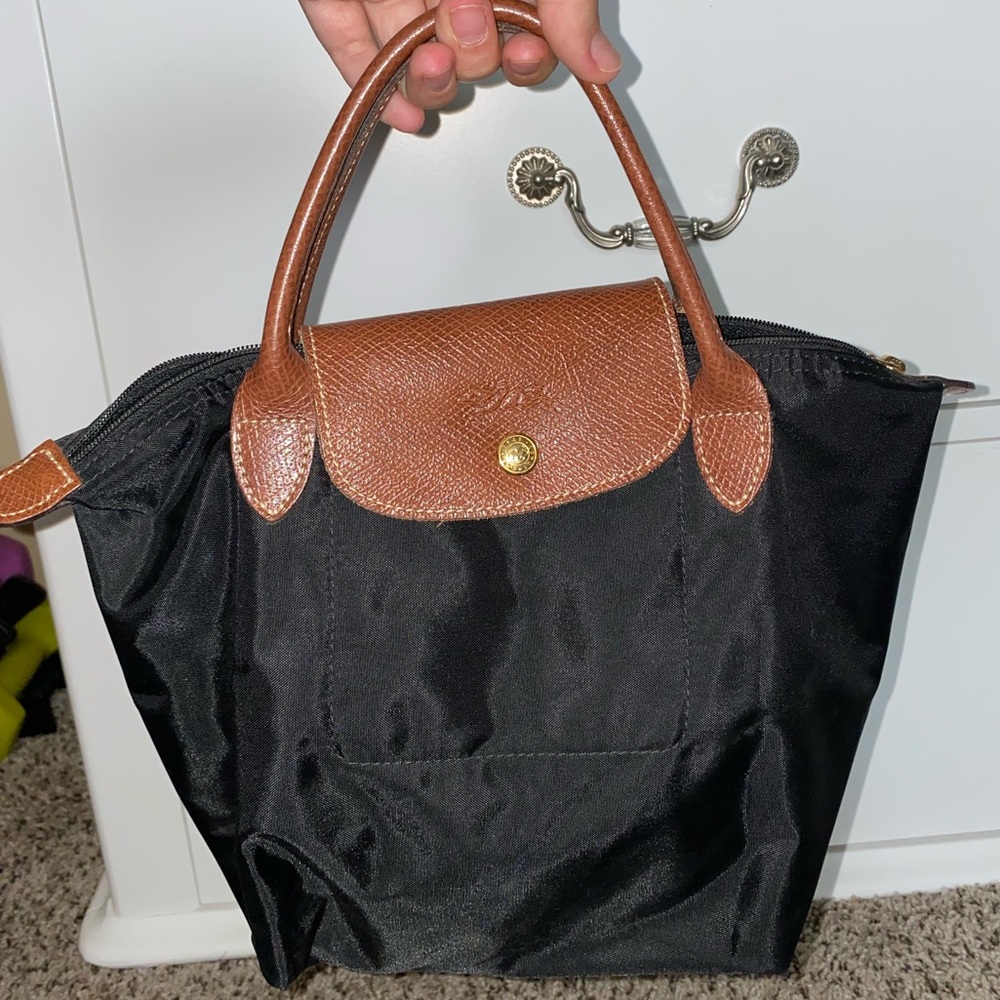 BLACK LONGCHAMP BAG